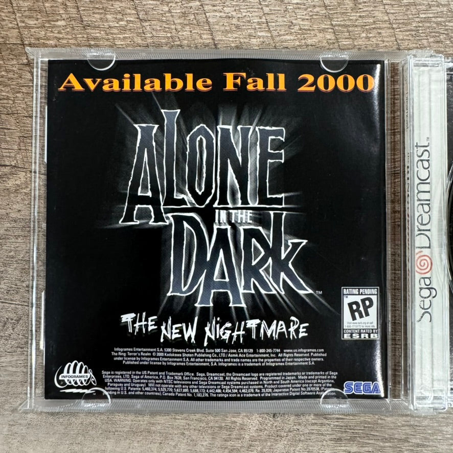 The Ring: Terror's Realm (Sega Dreamcast, 2000) Beautiful CIB & Clean Copy!