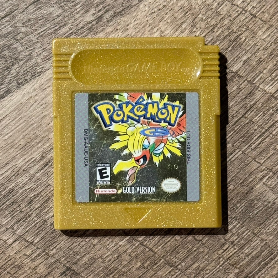 Pokemon Gold Version (Nintendo GameBoy Color, GBC)