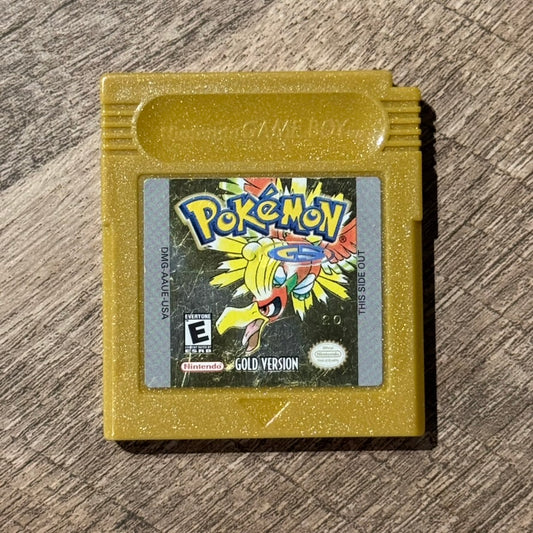 Pokemon Gold Version (Nintendo GameBoy Color, GBC)