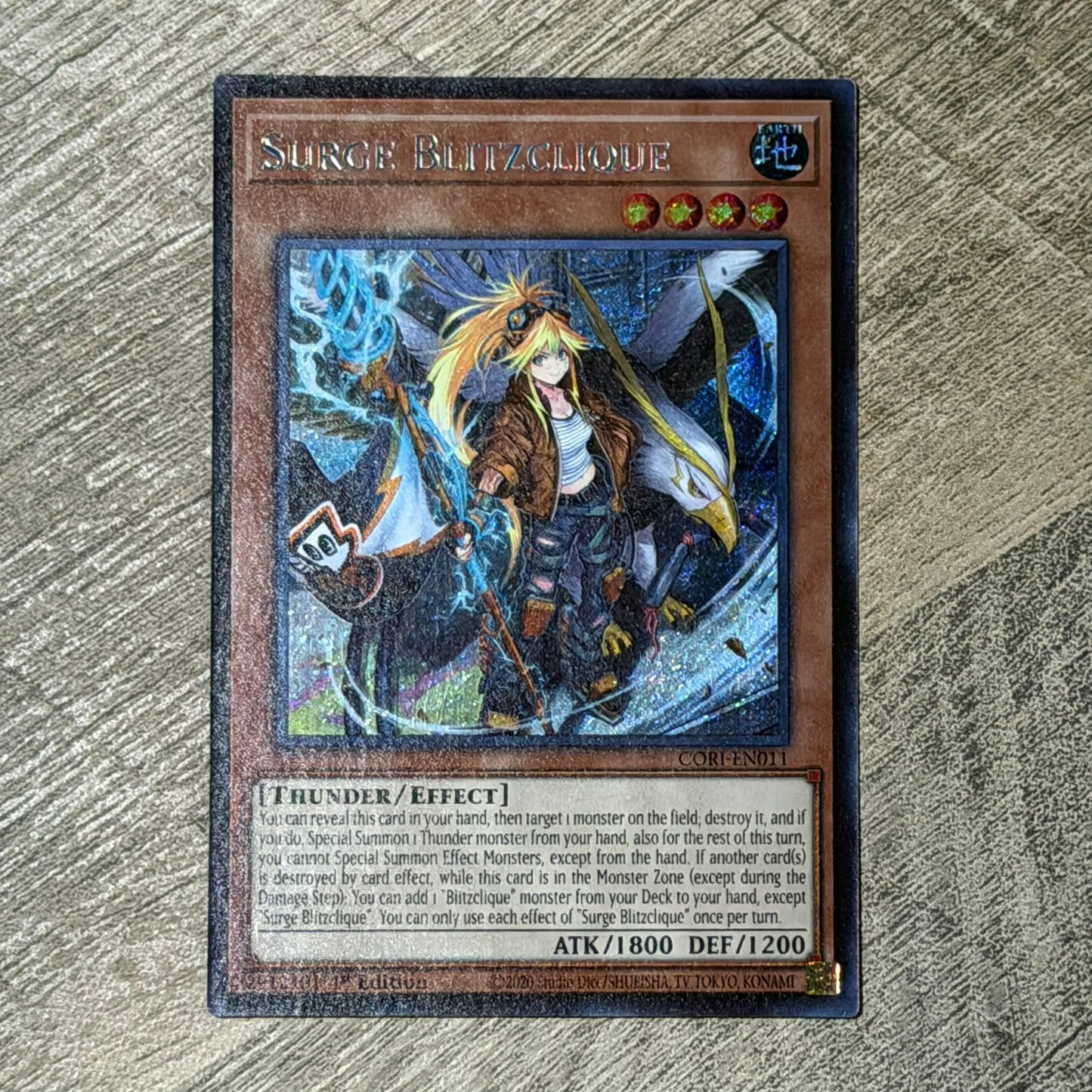 Surge Blitzclique (CORI-EN011, Yugioh! TCG)
