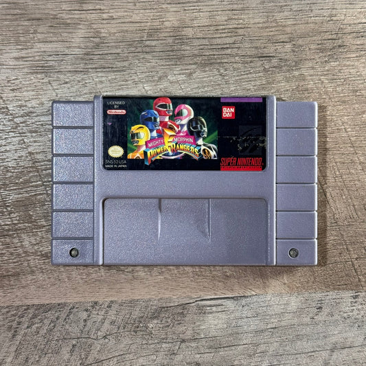 Mighty Morphin Power Rangers (Super Nintendo, SNES)