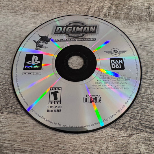 Digimon World (Sony PlayStation, PS1 1999)