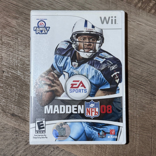 Madden 08 (Nintendo Wii)