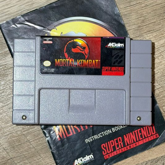 Mortal Kombat (Super Nintendo, SNES)