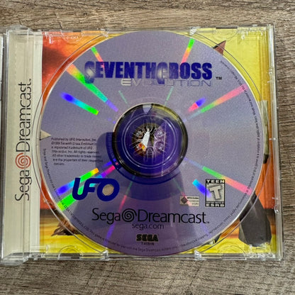 Seventh Cross Evolution (Sega Dreamcast, 1999) CIB & Insanely Clean! NM!