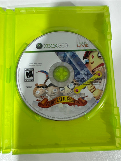 Fairytale Fights (Microsoft Xbox 360, 2009) CLEAN CIB COMPLETE, TESTED/WORKING
