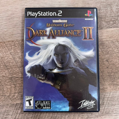 Baldur's Gate Dark Alliance II (PlayStation 2, PS2 2004) CIB🔥Extremely Clean!🔥