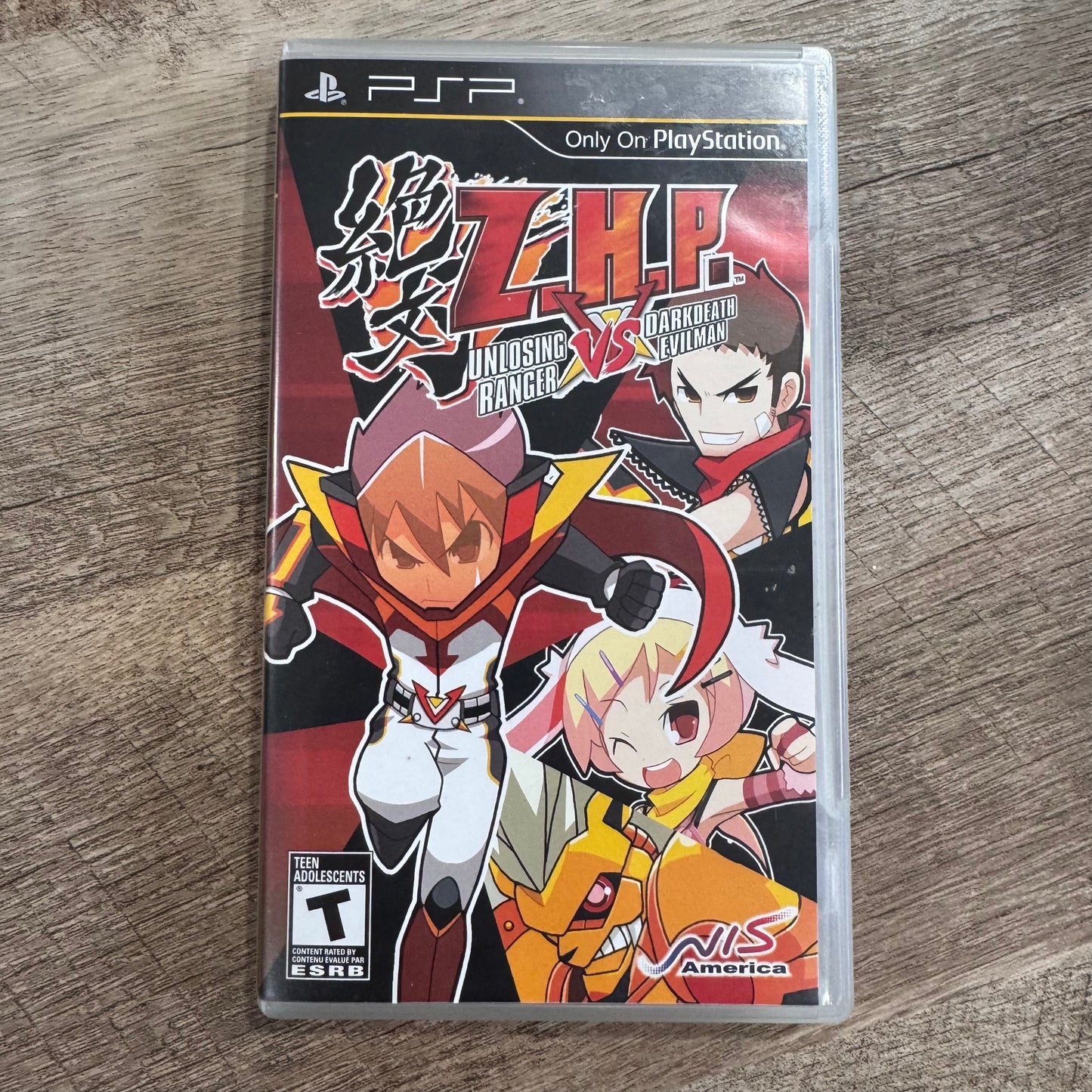 Z.H.P. Unlosing Ranger Vs. Darkdeath Evilman (Sony Playstation Portable, PSP)