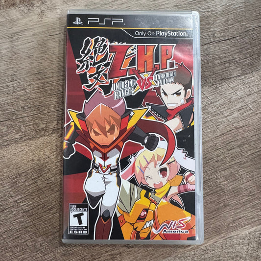 Z.H.P. Unlosing Ranger Vs. Darkdeath Evilman (Sony Playstation Portable, PSP)