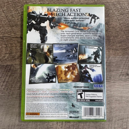 Armored Core 4 (Microsoft XBox 360) Complete Clean Tested Working