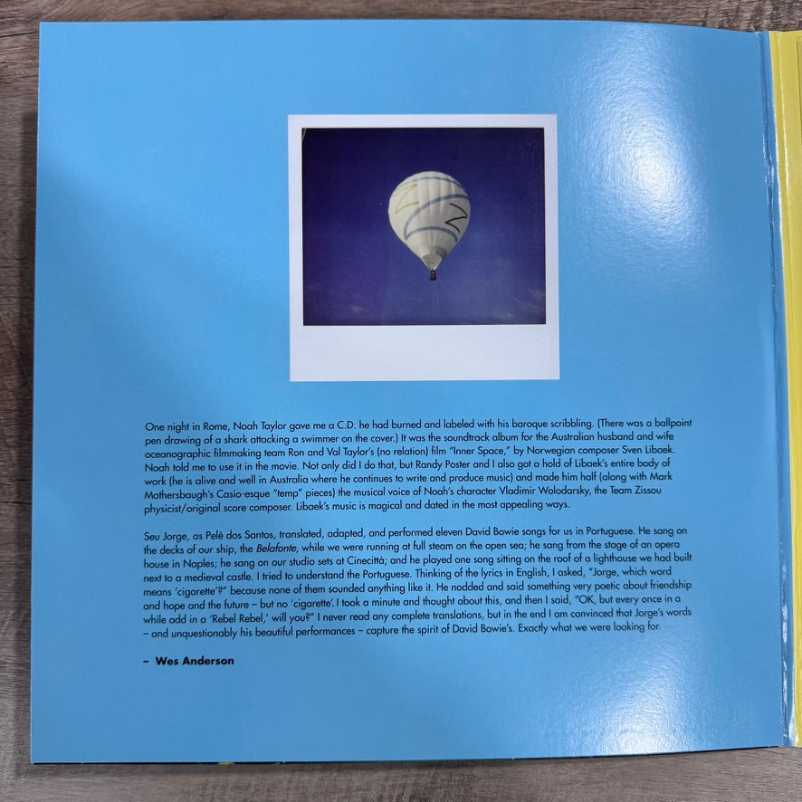 The Life Aquatic With Steve Zissou OST (Soundtrack RSD Vinyl 2xLP) Clean!