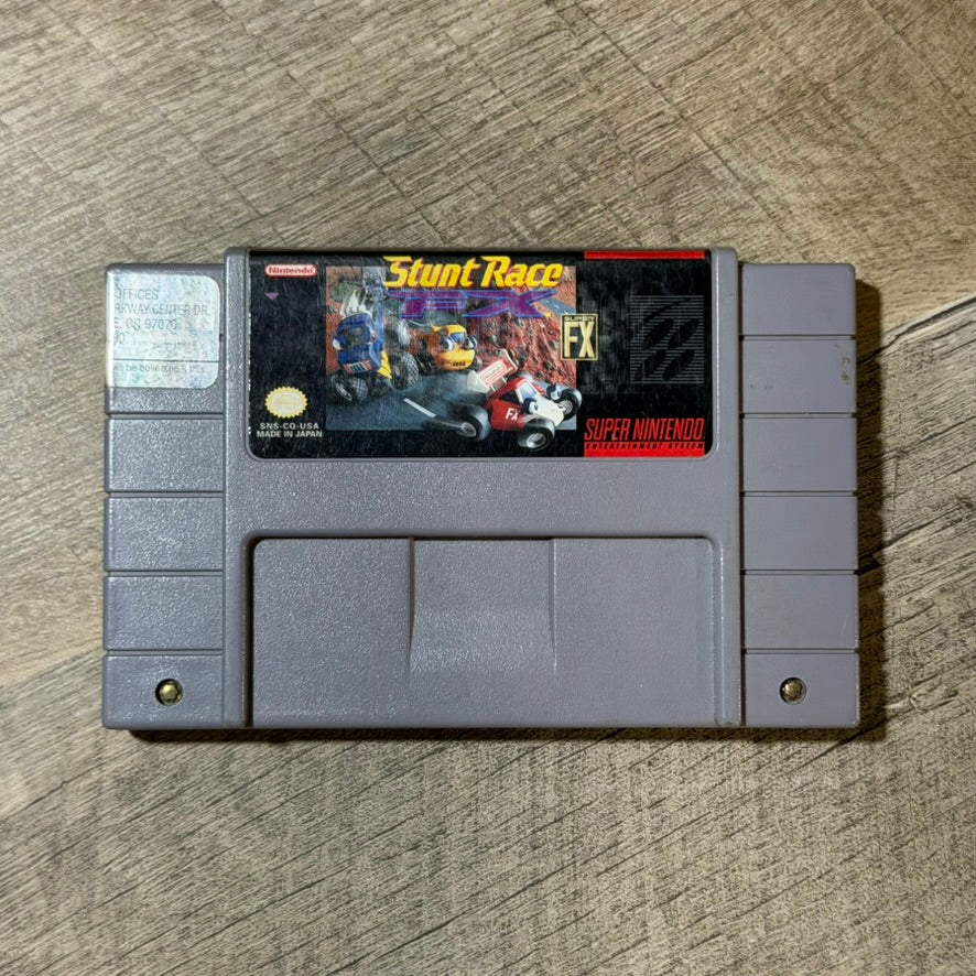 Stunt Race (Super Nintendo, SNES)