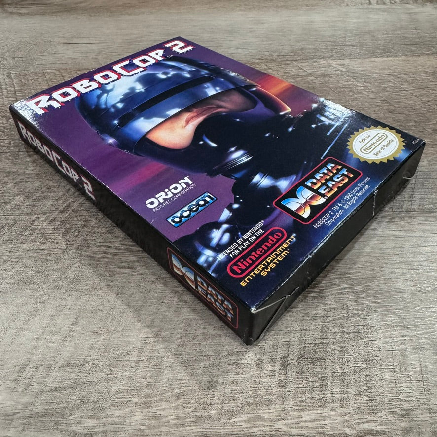 RoboCop 2 (Nintendo NES, 1991) 🔥Beautiful Box & Cart! Near Mint Condition🔥