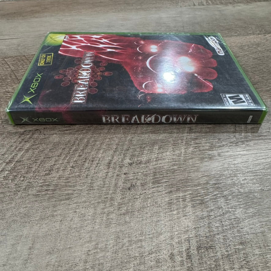 Breakdown (Microsoft Xbox, 2004) Brand New & Factory Sealed! CLEAN!