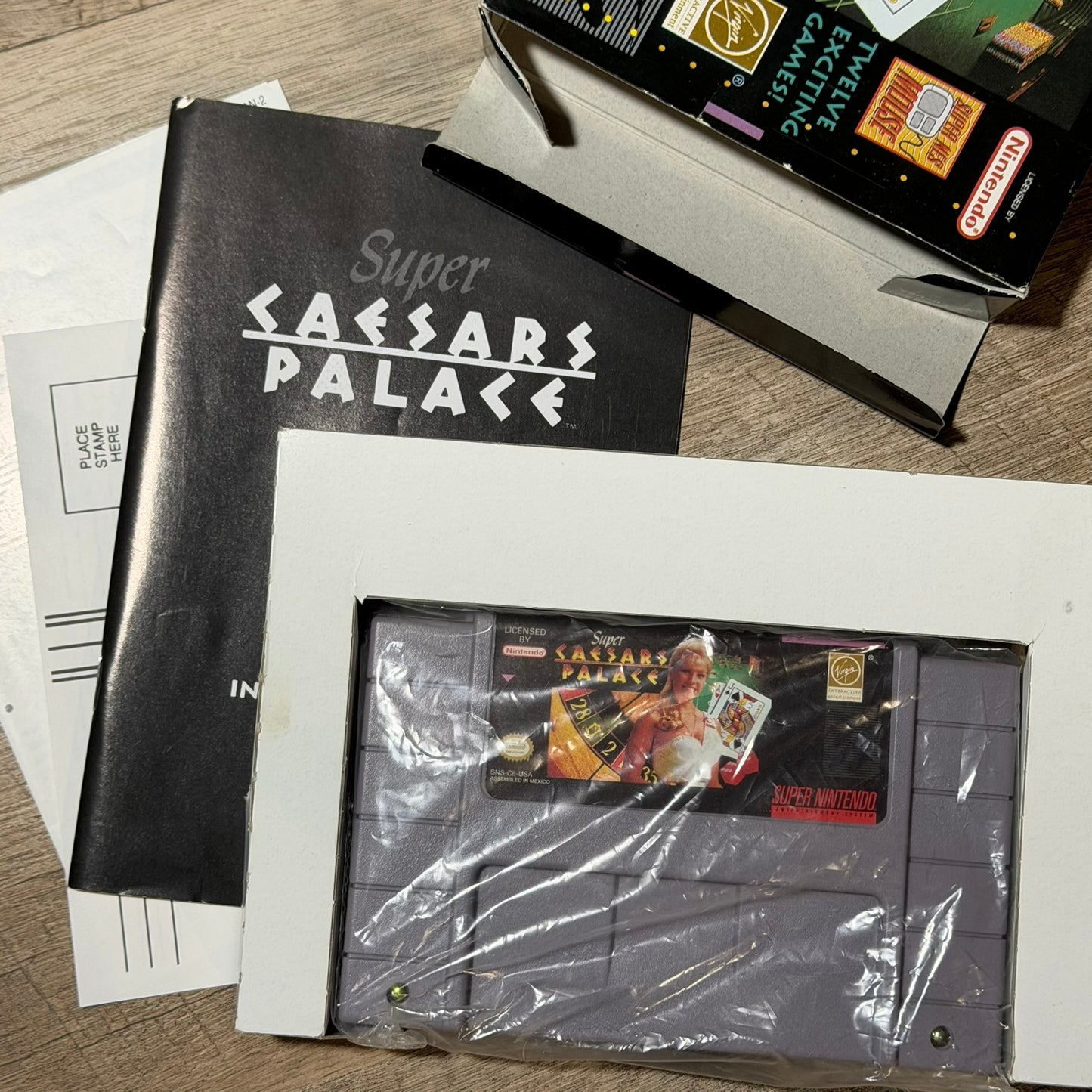 Super Caesars Palace (Super Nintendo, SNES)