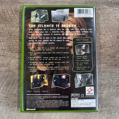 Silent Hill 2: Restless Dreams (Microsoft Xbox, 2001) Complete & MINTY!