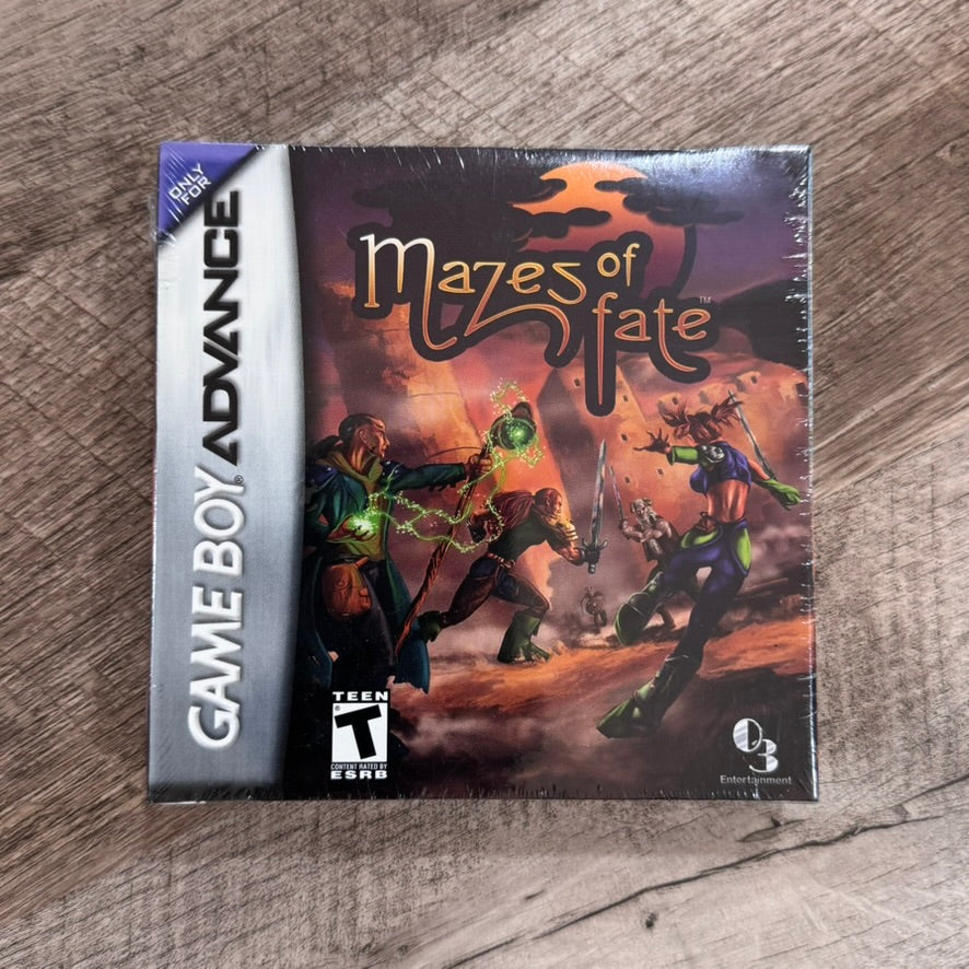 Mazes of Fate (Nintendo GameBoy Advance, GBA)