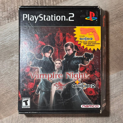 Vampire Night + GunCon (Sony Playstation 2, PS2)