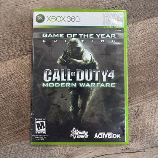 Call of Duty 4: Modern Warfare (Microsoft Xbox 360)