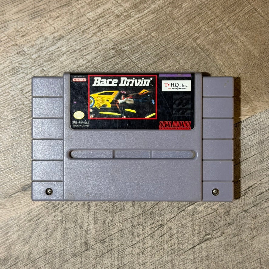 Race Drivin' (Super Nintendo, SNES)
