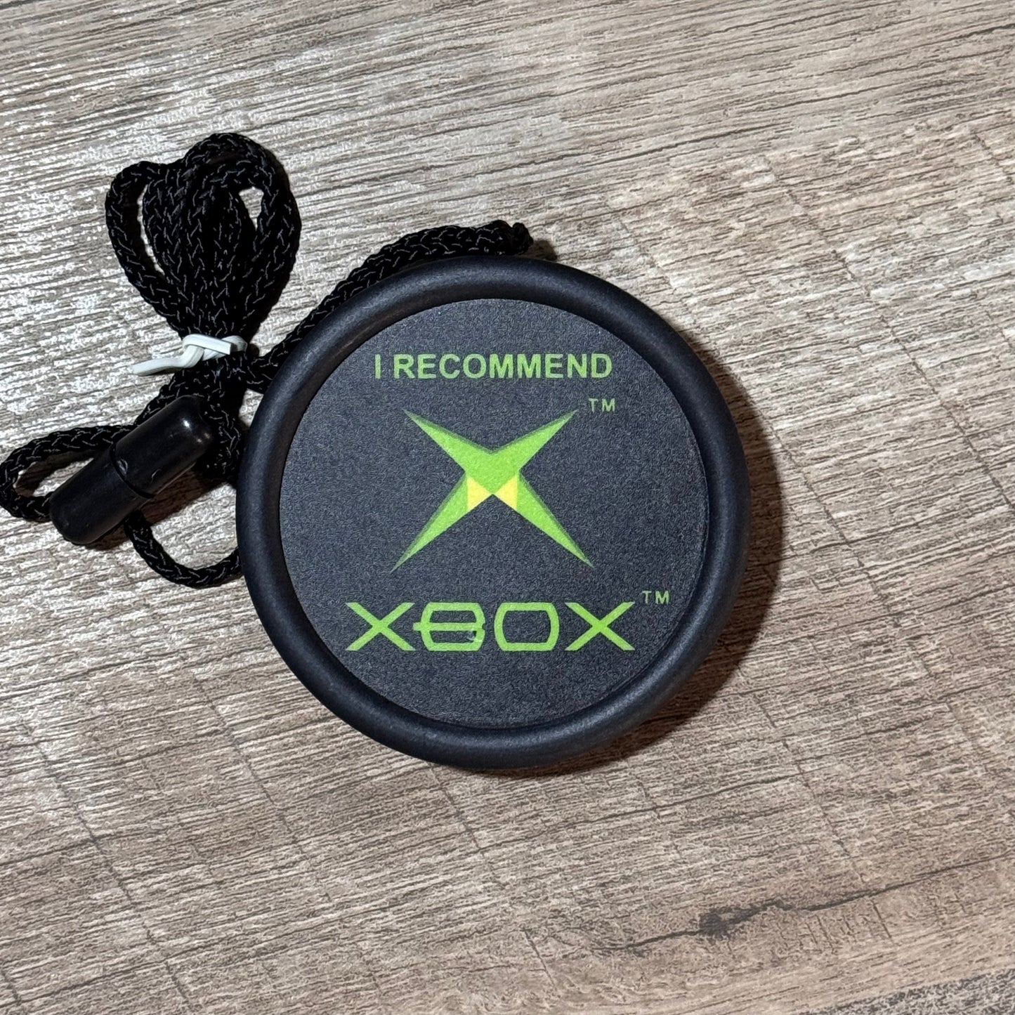 "I Recommend Xbox" GameStop Promo Necklace