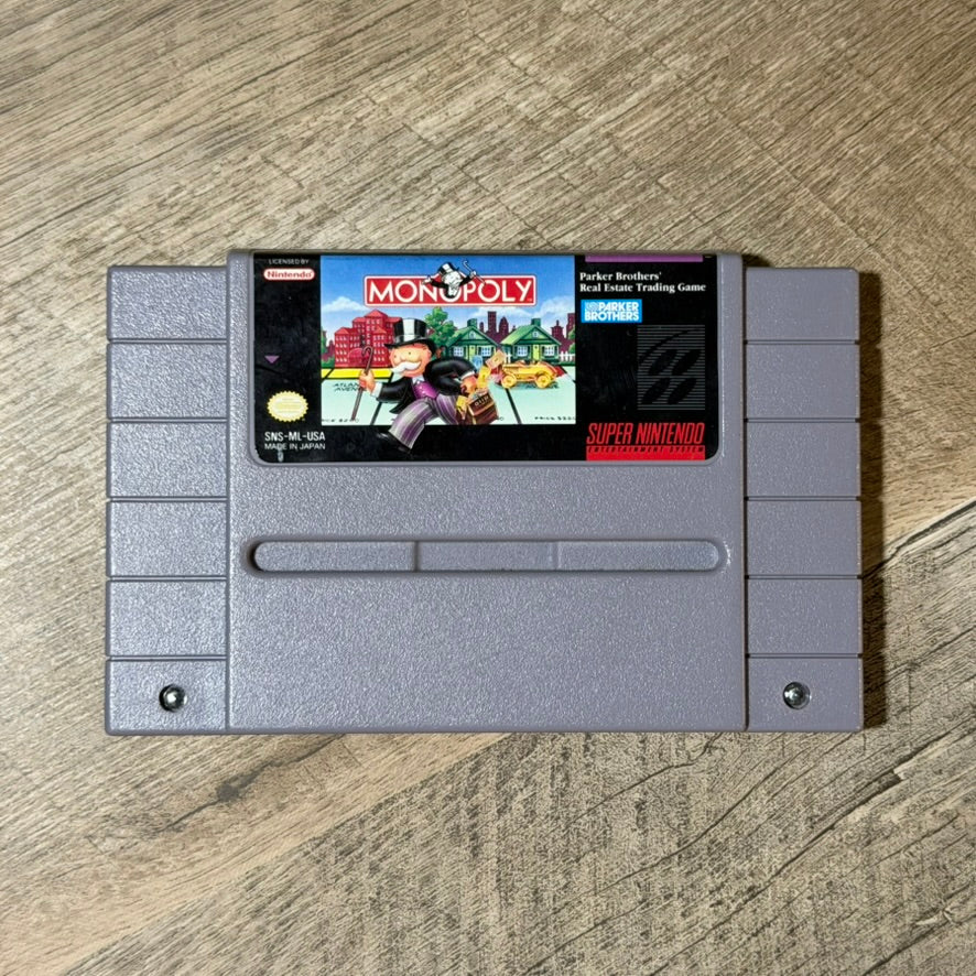 Monopoly (Super Nintendo, SNES)