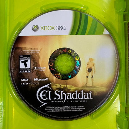 El Shaddai: Ascension of The Metatron (Microsoft Xbox 360, 2011) CIB W/Mint Disc