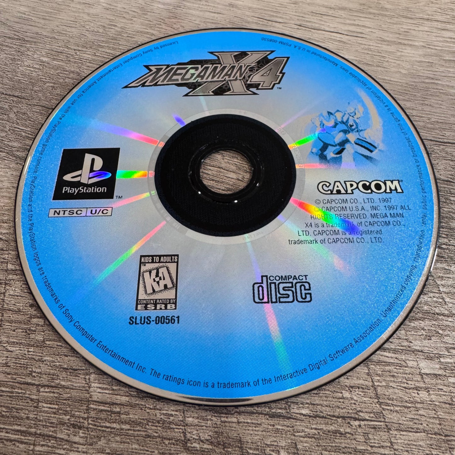 Mega Man X4 (Sony Playstation, PS1)