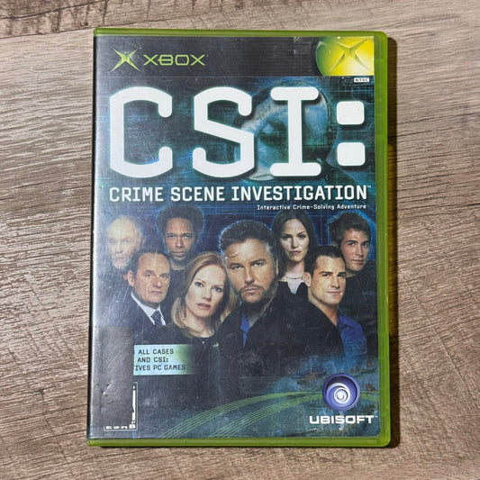 CSI: Crime Scene Investigation (Microsoft Xbox)