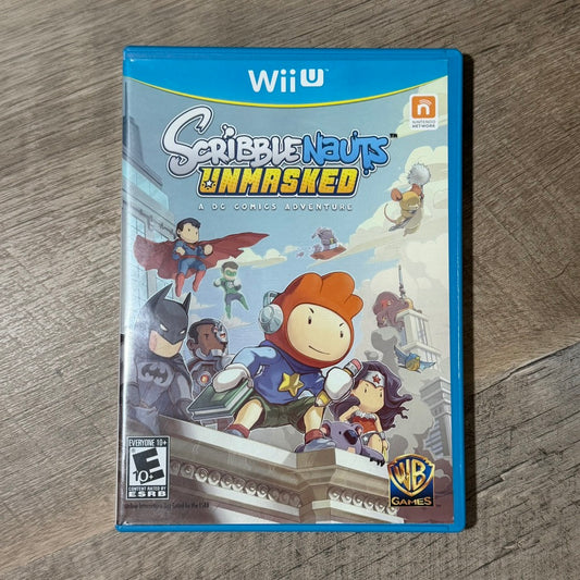 Scribblenauts: Unmasked (Nintendo Wii U)