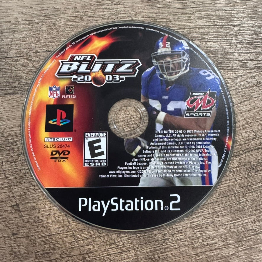 NFL Blitz 2003 (Sony Playstation 2, PS2)