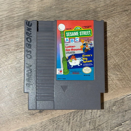 Sesame Street ABC (Nintendo Entertainment System, NES)