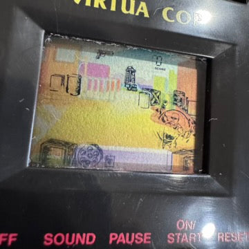 Virtua Cop Sega Pocket Arcade (Tiger Handheld Electronic Game, 1998) Tested!
