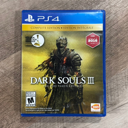 Dark Souls III: The Fire Fades Edition (Sony Playstation 4, PS4)