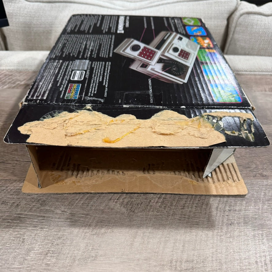 Mattel Intellivision II Console IN BOX W/ BURGERTIME STICKER & More! Very Clean!