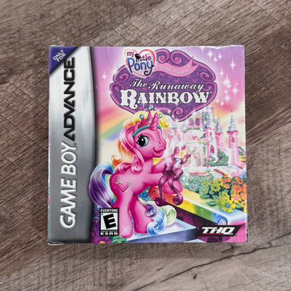 My Little Pony: The Runaway Rainbow (Nintendo GameBoy Advance, GBA)