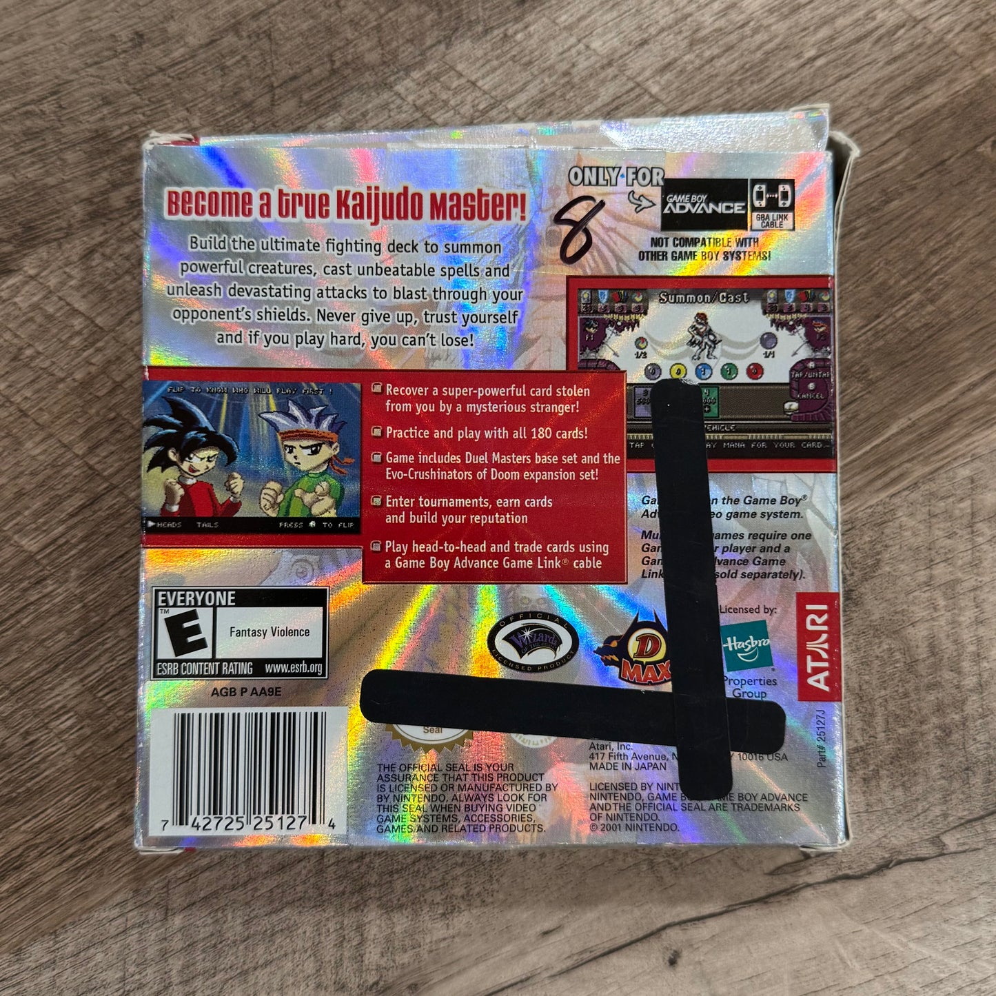 Duel Masters Sempai Legends (Nintendo GameBoy Advance, GBA)