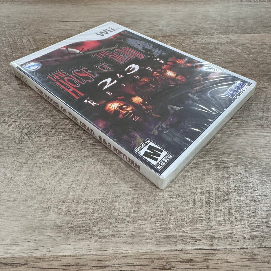 The House of The Dead 2 & 3 Return (Nintendo Wii, 2008) Brand New W/ Minty Seal!