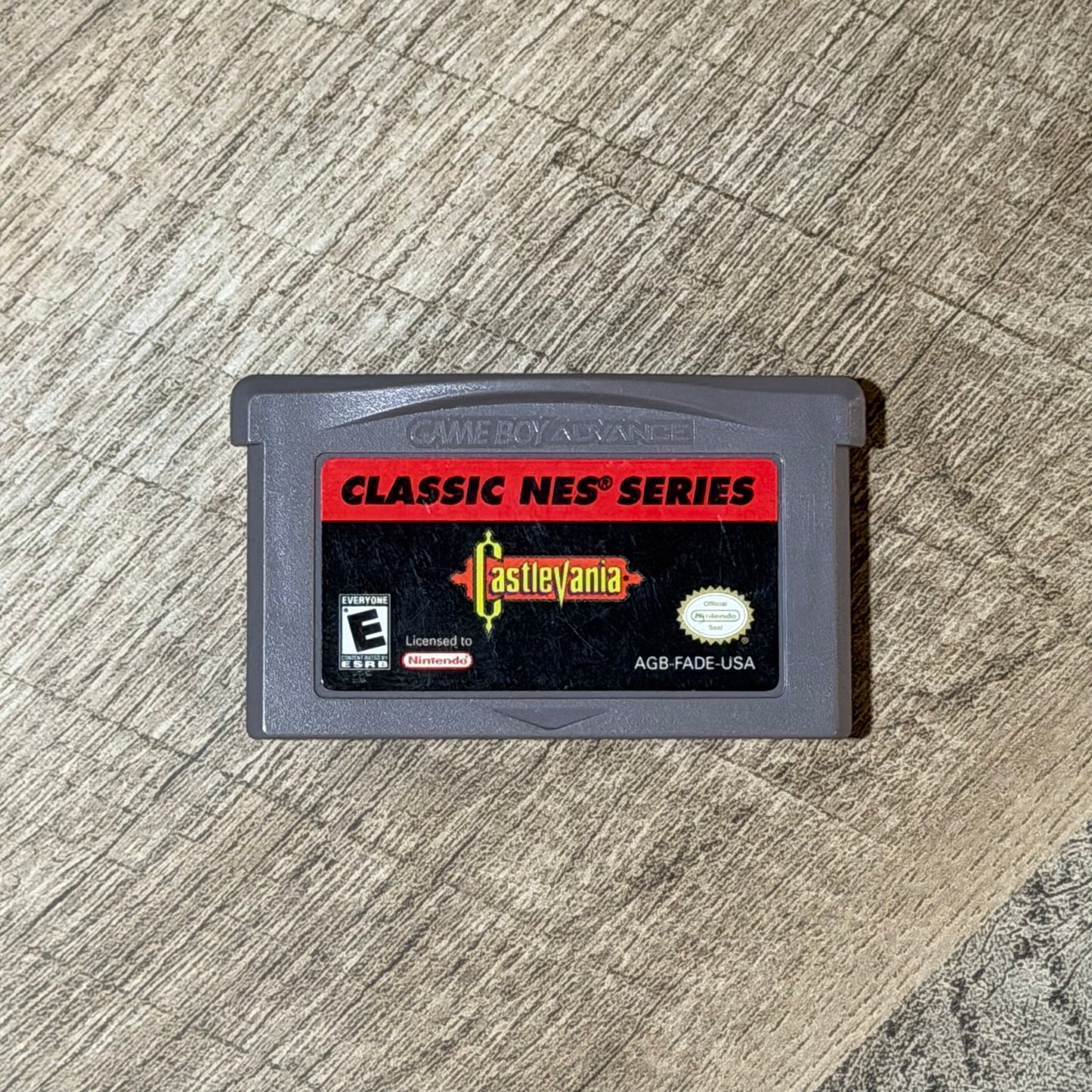 Castlevania - Classic NES Series (Nintendo GameBoy Advance, GBA)