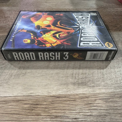 Road Rash 3 (Sega Genesis, 1995) Clean Copy W/ MINTY Manual & Amazing Cart!