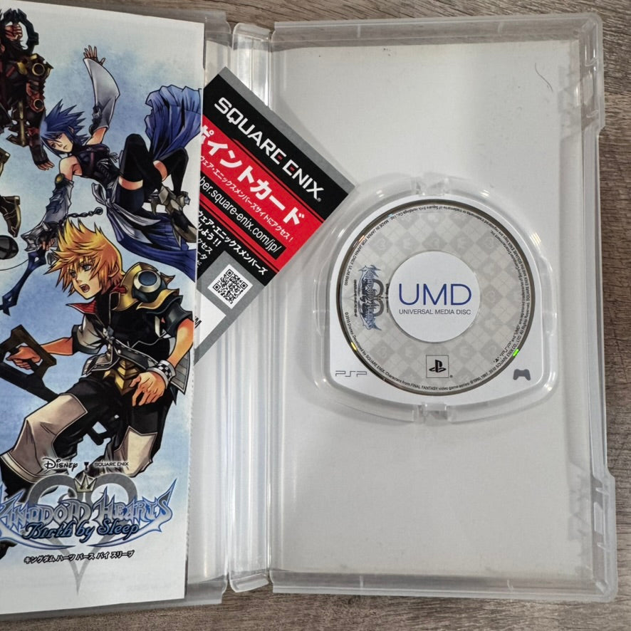 Kingdom Hearts: Birth by Sleep (Sony PlayStation Portable, PSP 2010) CIB & MINT!