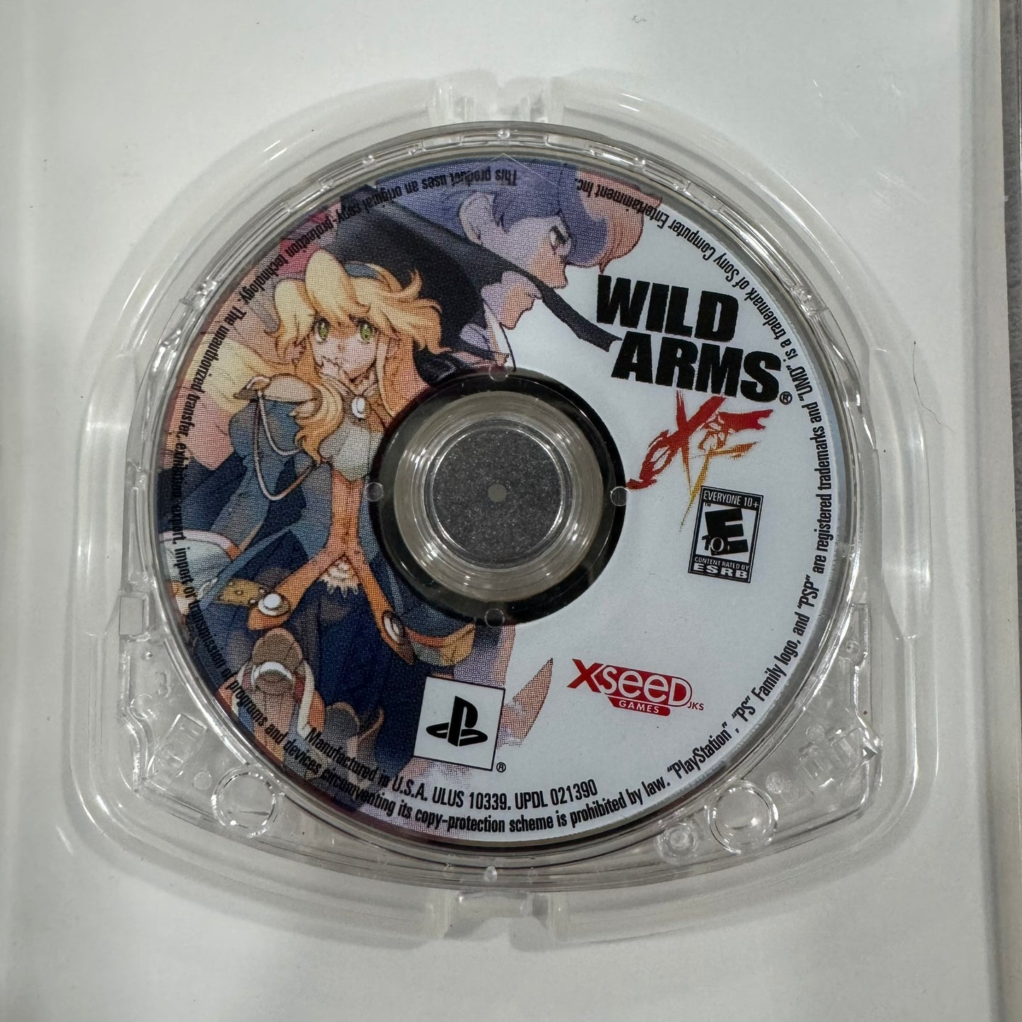 Wild Arms XF (SonyPlaystation Portable, PSP 2008) CLEAN RESHELL & MINT Disc!