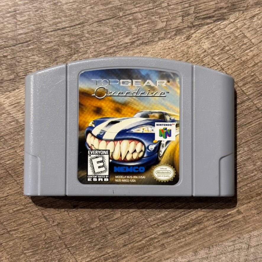 Top Gear Overdrive (Nintendo 64, N64)
