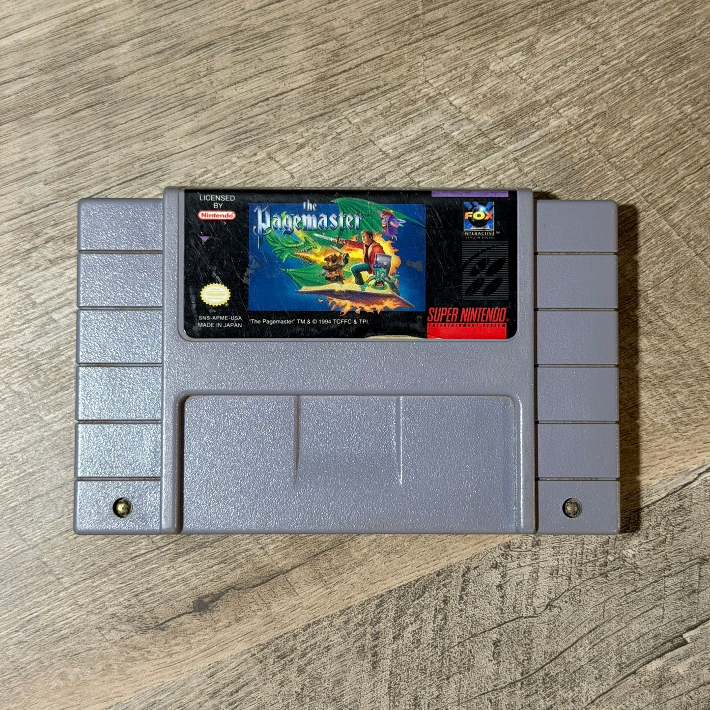 The Pagemaster (Super Nintendo, SNES)