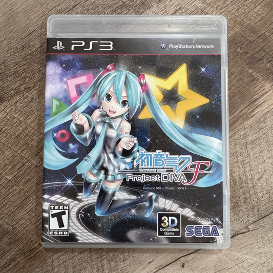 Hatsune Miku: Project DIVA F (Sony Playstation 3, PS3)