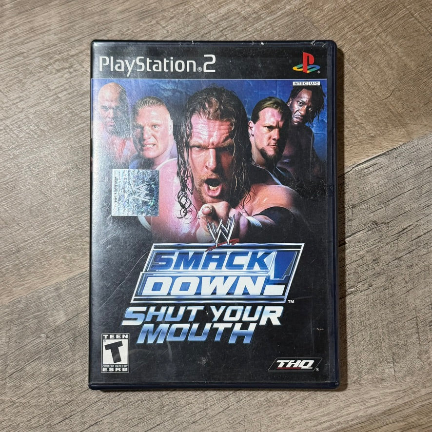 WWE Smackdown Shut Your Mouth (Sony Playstation 2, PS2)