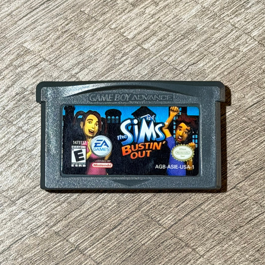 The Sims: Bustin' Out (Nintendo GameBoy Advance, GBA)