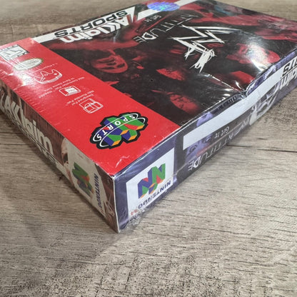 WWF Attitude (Nintendo 64 , N64 1999) Brand New & Factory Sealed!