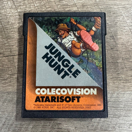 Jungle Hunt (Colecovision, Atarisoft 1983) Very Clean Cart Only!