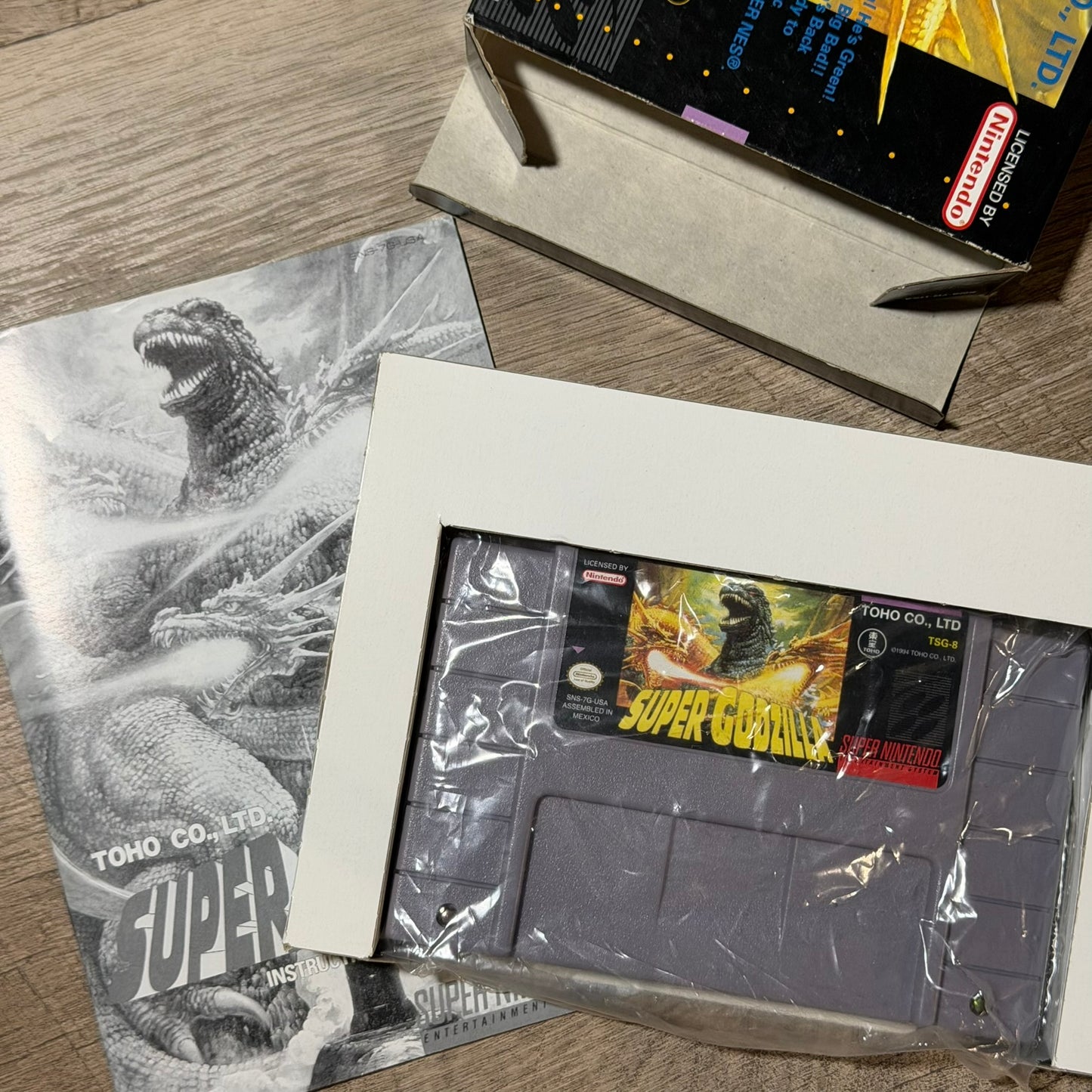 Super Godzilla (Super Nintendo, SNES 1993)